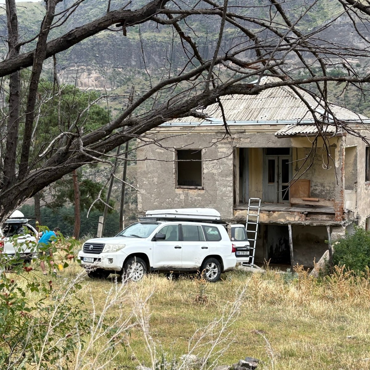 Krakers gespot in Vardzia!